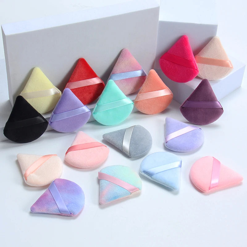 6-Pack Triangular Makeup Sponge Puffs | Soft Blending Set Makeup Sponge Puffs QXL