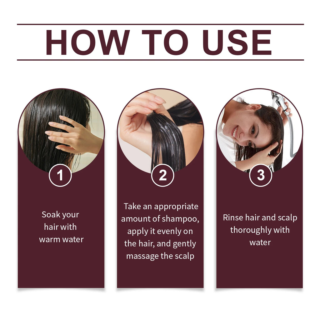 HOEGOA Batana Oil Nourishing Shampoo | Oil Control & Dandruff Nourishing Hair Shampoo QXL
