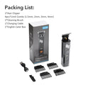 Ms.Dear Cordless Hair Clipper & Beard Trimmer | LED Display Cordless Hair Clipper QXL black