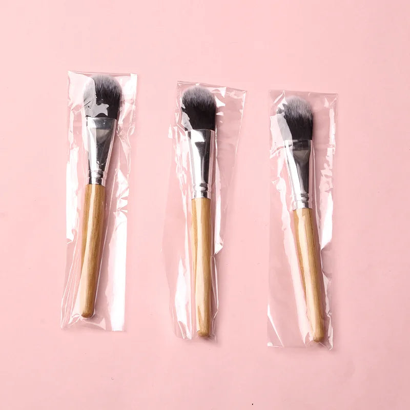 Eyeshadow Brush | Bamboo Handle Synthetic Fiber Makeup Tool Eyeshadow Makeup Brush QXL