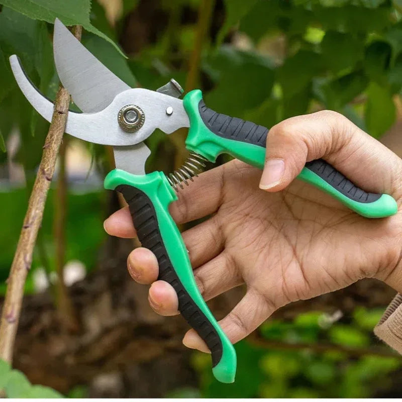 Heavy-Duty Stainless Steel Pruning Shears | Garden Scissors Garden Pruning Shears QXL