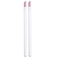 2-Pack Ceramic Nail Buffer Pens | Cuticle Remover & Polisher Nail Buffer Pen QXL white--2pcs