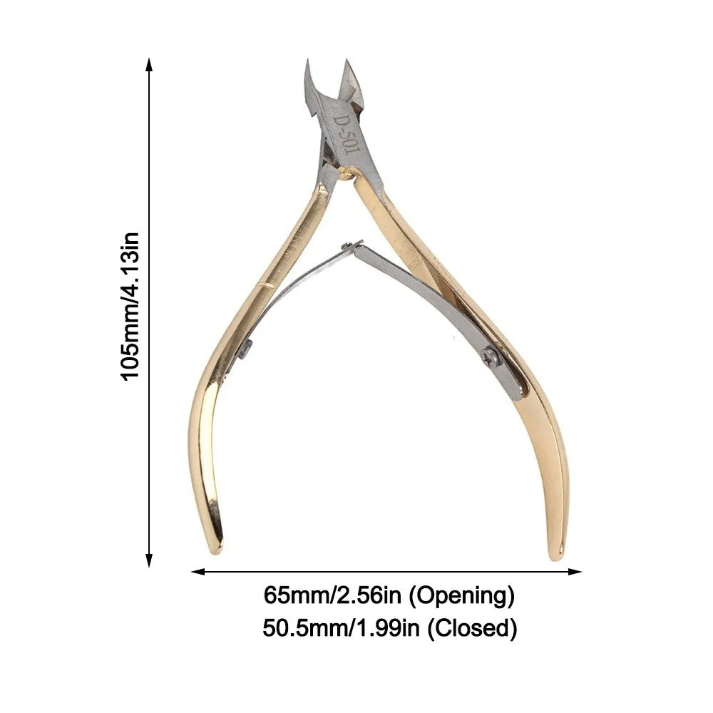 Heavy-Duty Stainless Steel Toenail Clipper & Cuticle Nipper Toenail Clipper QXL