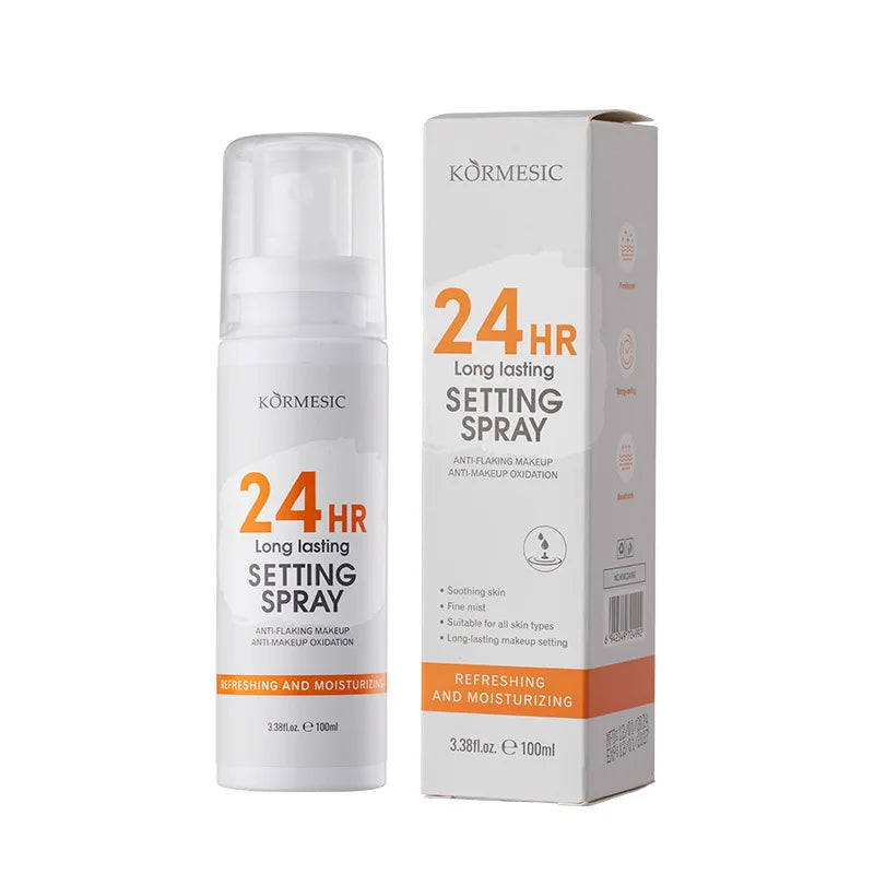 KORMESIC 24HR Makeup Setting Spray – Hydrating Mist 100ml Makeup Setting Spray QXL 1pcs