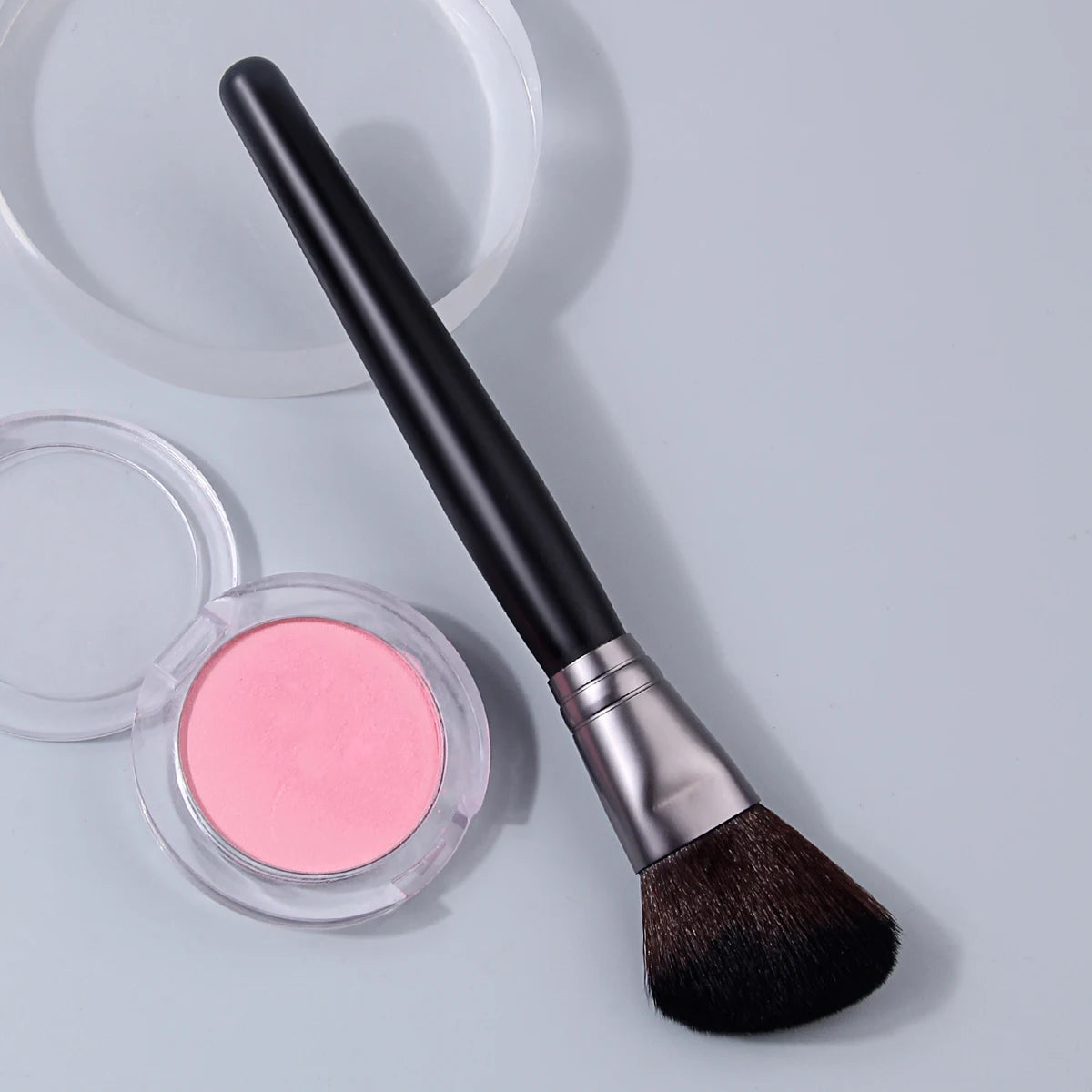 KOSSHOW Angled Blush Brush – Soft Nylon, Wood Handle Angled Blush Brush QXL