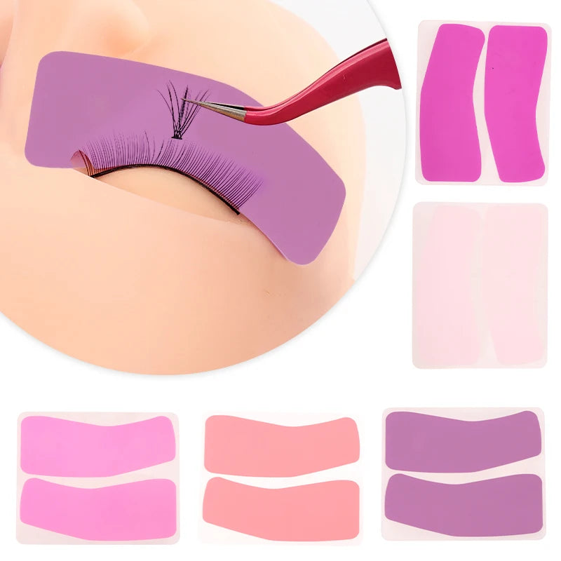 Reusable Silicone Eye Patches for Lash Lift & Extensions – 1 Pair Silicone Eye Patches QXL