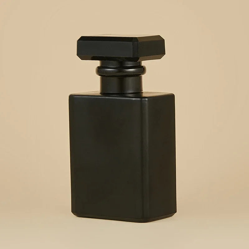 50ml Square Glass Perfume Spray Bottle | Refillable Atomizer Perfume Spray Bottle QXL