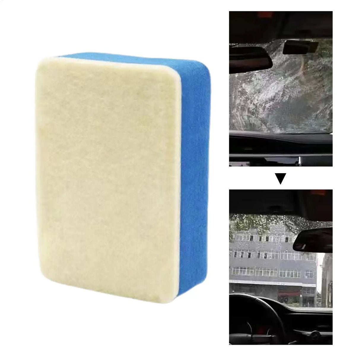 Car Ceramic Coating Sponge Applicator & Glass Wax Polish Tool Car Wax Applicator QXL