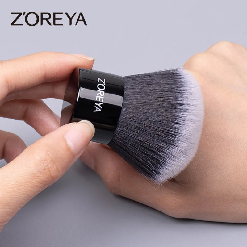 ZOREYA Mushroom Head Powder & Blush Brush – Portable Mini Powder Makeup Brush QXL