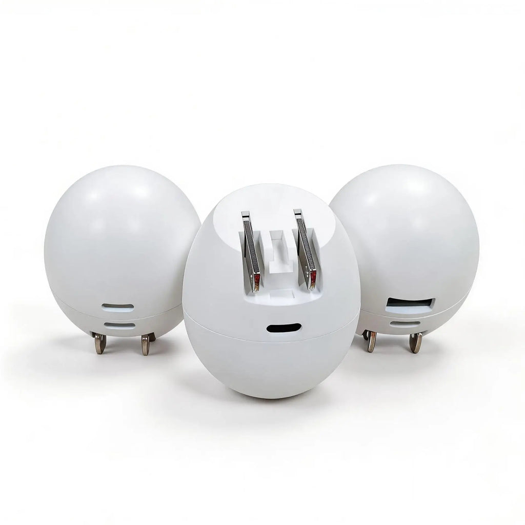 Egg-Shaped Hidden Storage Charger Shell | Secret Stash Hidden Storage Container QXL 3PCS