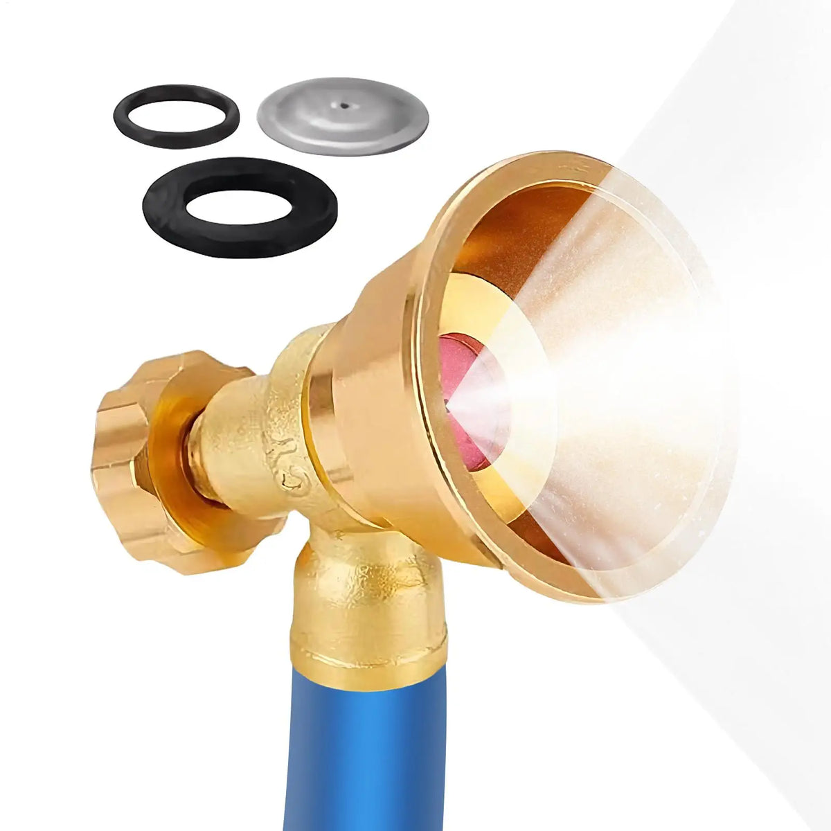 Adjustable Brass Garden Hose Spray Nozzle | Atomizing Sprayer Garden Spray Nozzle QXL