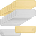 30-Pack Blank Laser Engravable Name Plates | Stainless Steel Laser Engraving Blanks QXL AECH04-13276