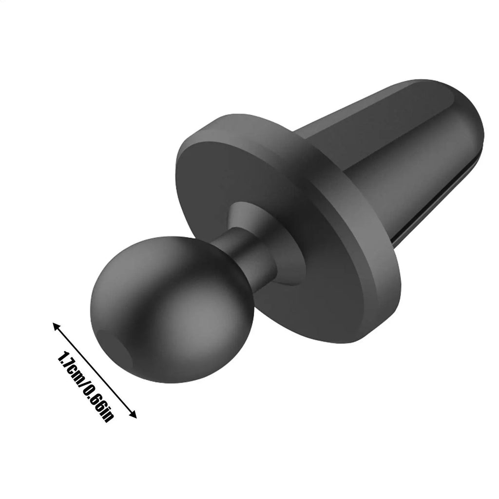 17mm Ball Head Car Phone Holder | Air Vent Dashboard Mount Car Phone Mount QXL