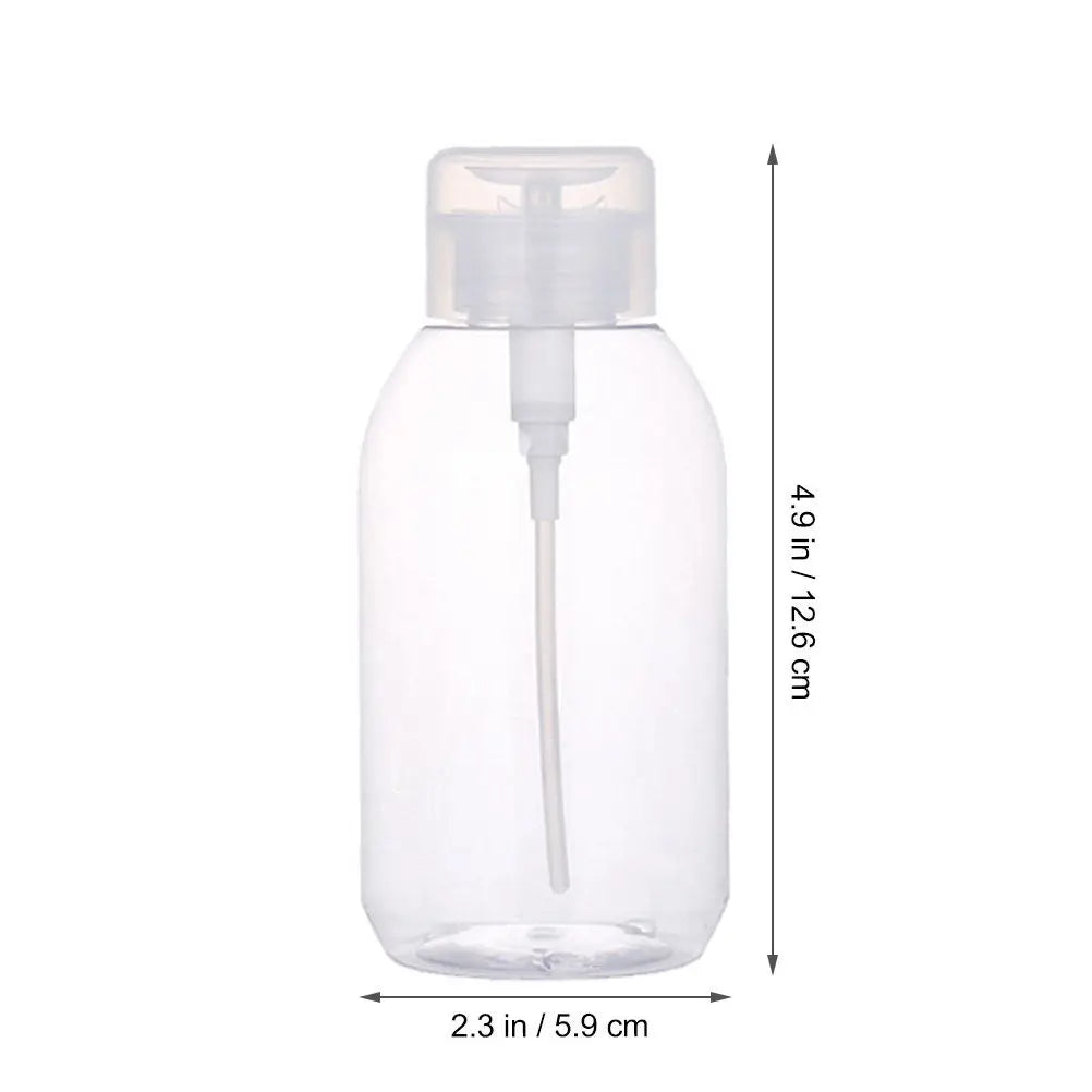 6-Pack Empty Press Pump Dispenser Bottles for Cosmetics Travel Cosmetic Pump Bottle Set QXL