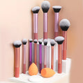 12-Piece Professional Makeup Brush Set | Blenders & Puff Makeup Brush Set QXL Clear