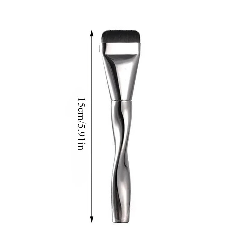 Flat Foundation & Contour Brush | Lightweight Wool Fiber Foundation Contour Brush QXL