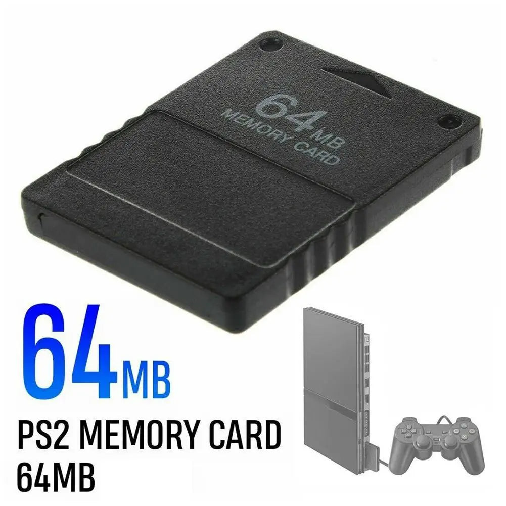 PS2 Memory Card 8MB–128MB Flash Storage | PlayStation 2 Game Console Memory Card QXL