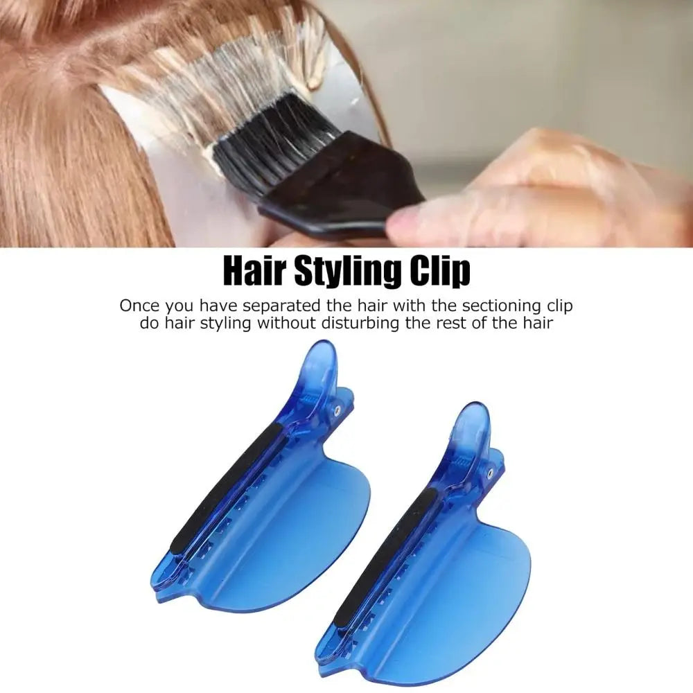 Heat Insulation Hair Sectioning Clips | 1-2 Pack Salon Tool Hair Sectioning Clip QXL