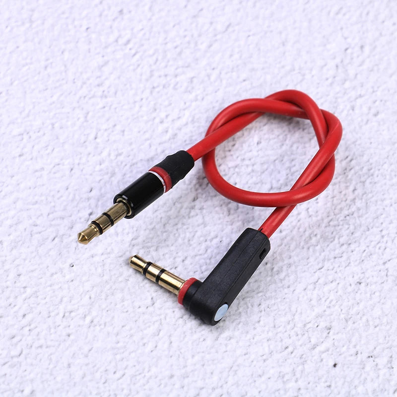 3.5mm Male to Male Aux Cable – 20cm Short Stereo Audio Cord Audio Aux Cable QXL