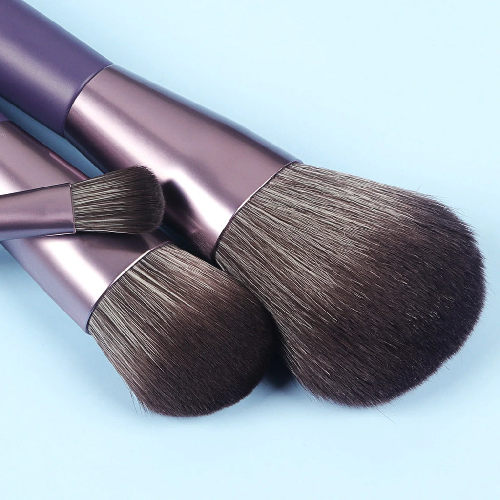 7-Piece Makeup Brush Set with PU Storage Bucket | Ronshadow Makeup Brush Set QXL