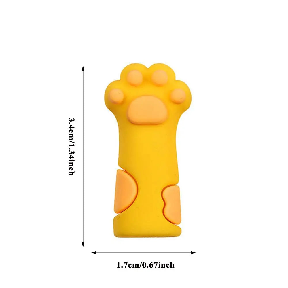 Silicone Cuticle Scissor Protective Cap | Cat Paw Cover Scissor Protective Cap QXL