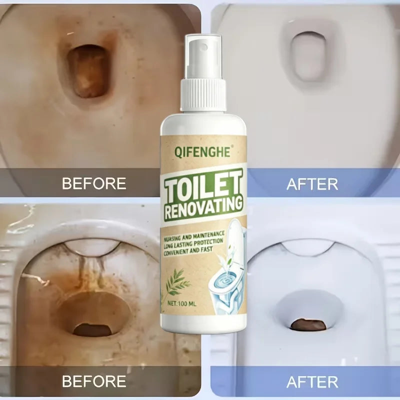 Bathroom Toilet Renovation Spray | Long-Lasting Clean Bathroom Cleaning Spray QXL