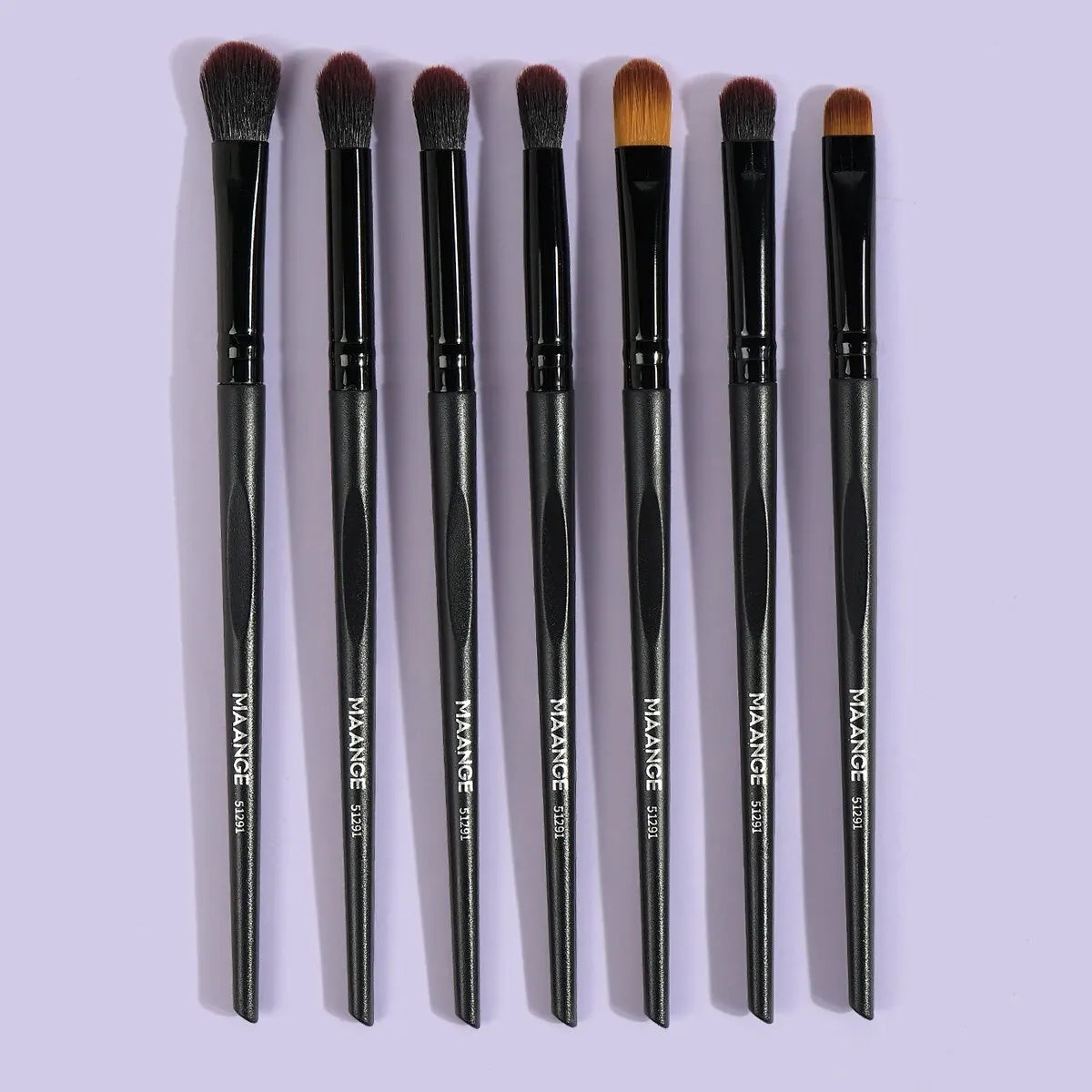 MAANGE 7-Piece Eye Makeup Brush Set | Eyeshadow & Lip Eye Makeup Brush Set QXL