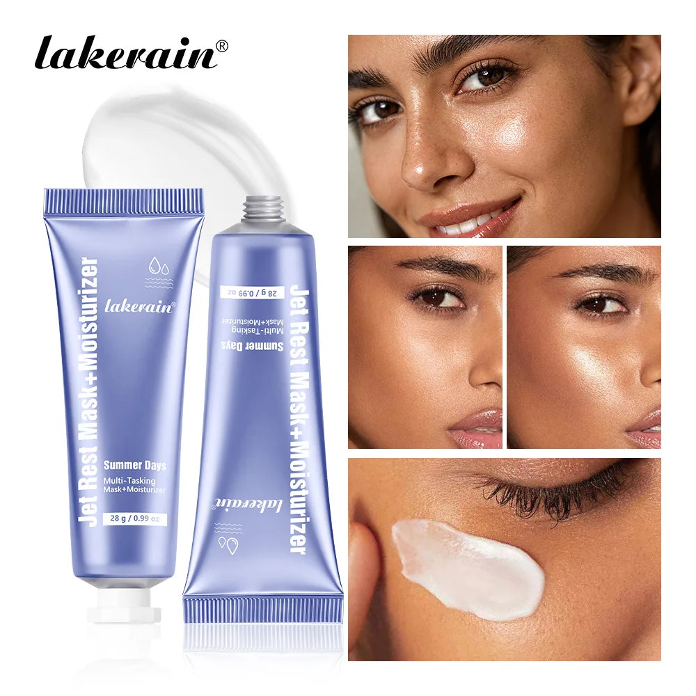 2-in-1 Daily Moisturizer & Overnight Face Mask | Deep Hydration Face Moisturizer Mask QXL