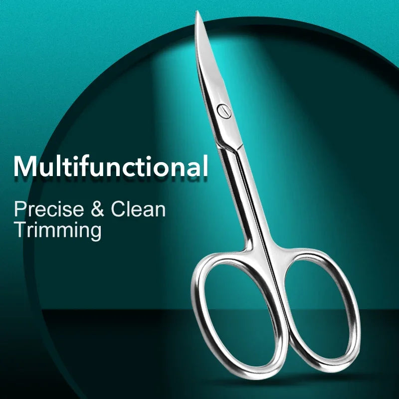 Stainless Steel Cuticle Scissors | Professional Nail Trimmer Cuticle Scissors QXL