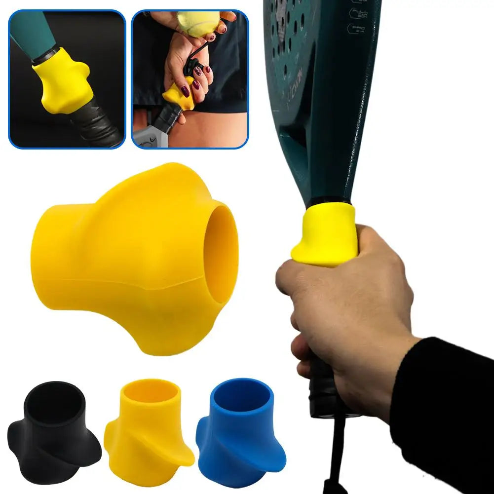 Silicone Racket Grip Corrector | Tennis Padel Pickleball Aid Racket Grip Trainer QXL