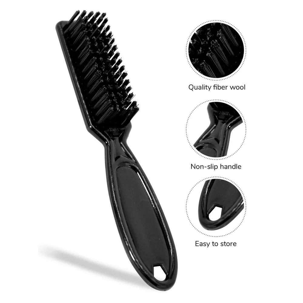 2-Piece Men's Hair Cutting & Neck Cleaning Brush Set Hair Styling Brush Set QXL