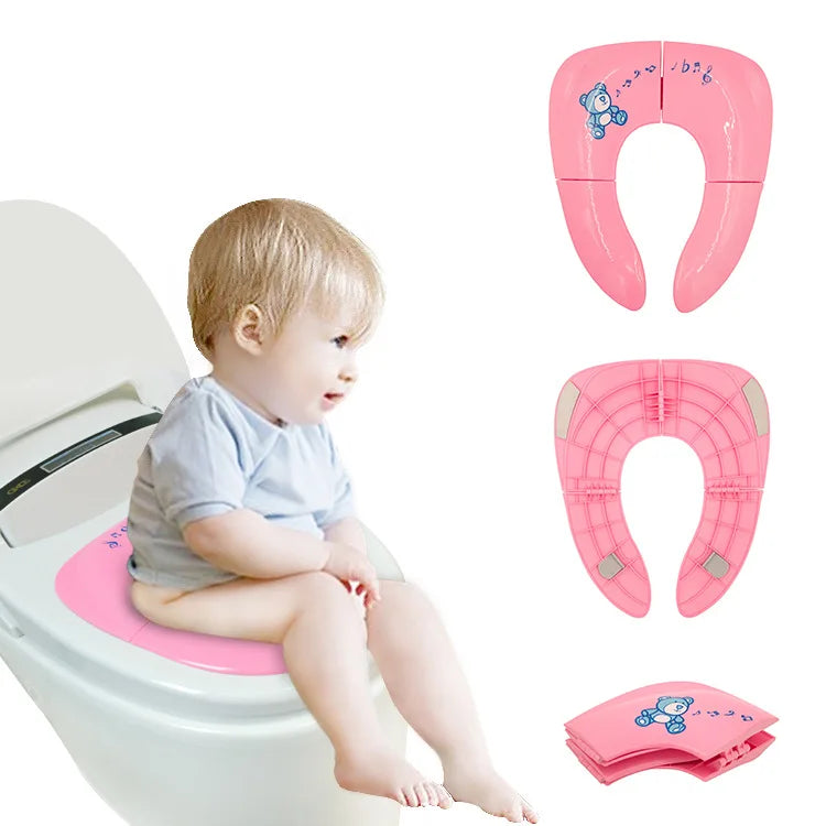 Foldable Baby Travel Potty Seat | Portable Toddler Toilet Trainer Travel Potty Seat QXL
