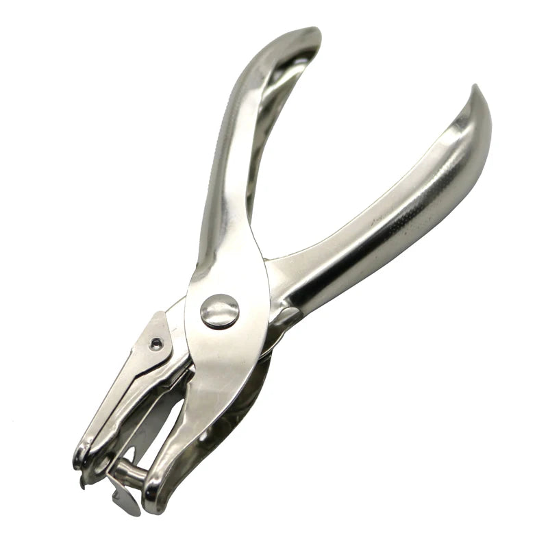 Metal Single Hole Punch Pliers 6mm | Punches 1–8 Pages Single Hole Punch QXL