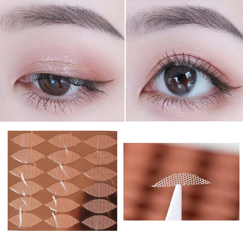 Invisible Double Eyelid Tape Lace Lift Strips 18/24Pcs Eyelid Tape Strips QXL