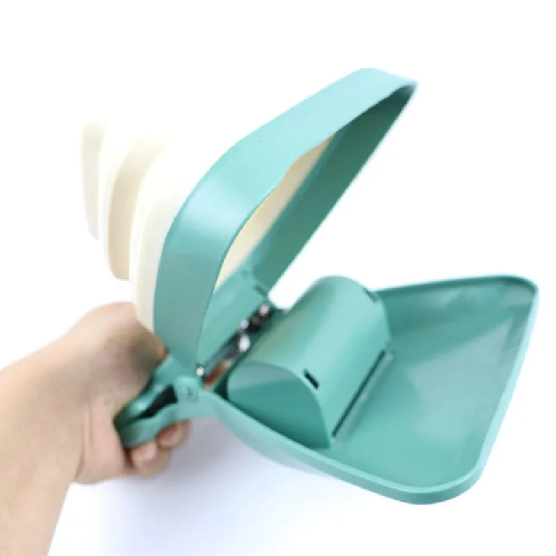 Foldable Dog Pooper Scooper with Decomposable Bags Dog Pooper Scooper QXL