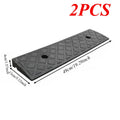 Non-Slip Rubber Threshold Ramp 3–10cm | Curb & Driveway Ramp Threshold Curb Ramp QXL High-4cm-2pcs