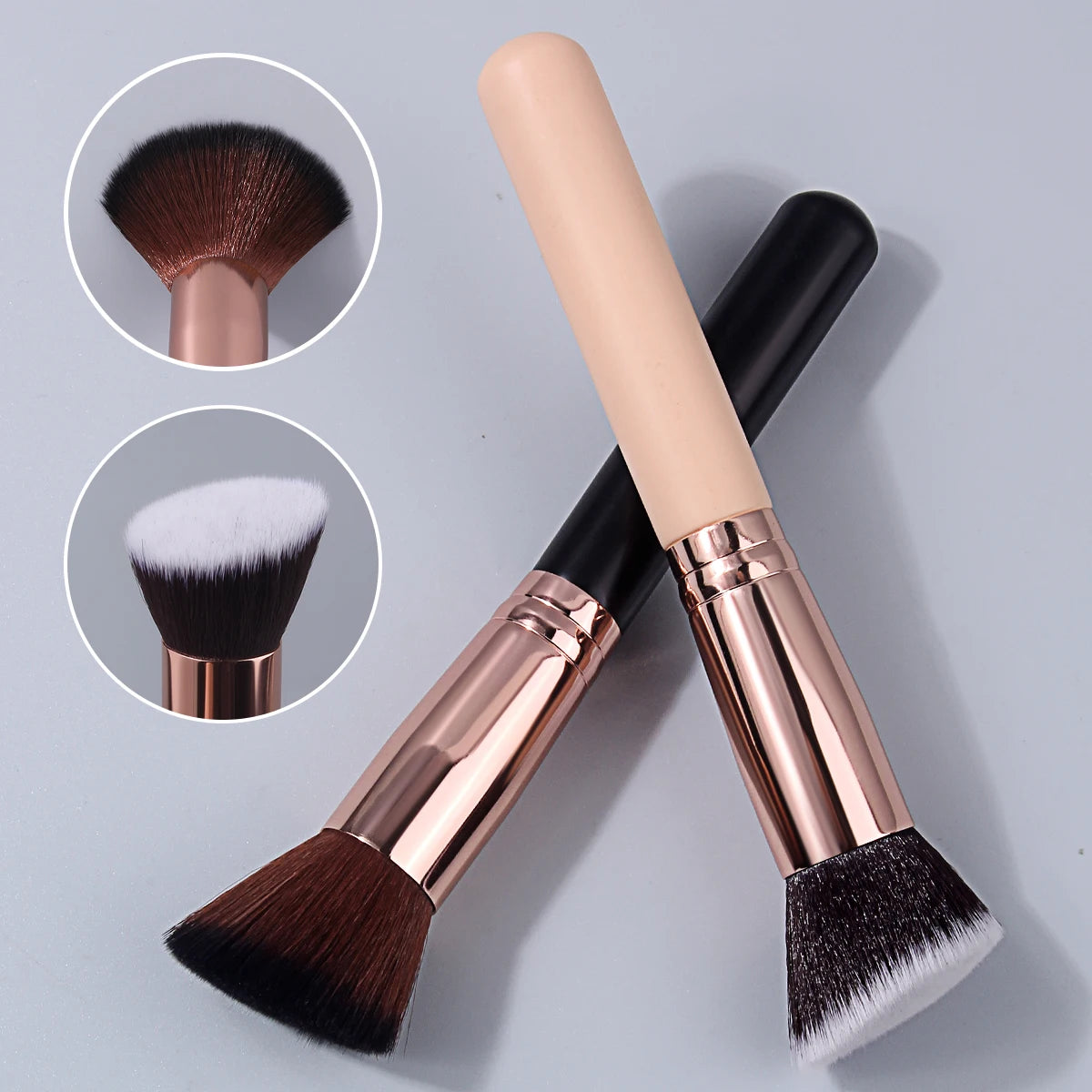KOSSHOW Angled Contour Brush | Sculpting & Highlight Brush Contour Makeup Brush QXL
