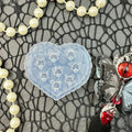 3D Petals Silicone Nail Mold | Heart & Bow Carving Stencil Silicone Nail Mold QXL A2