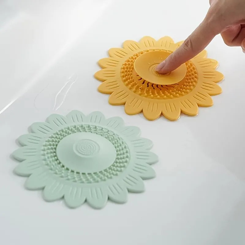 Silicone Drain Cover & Hair Catcher – Shower, Sink & Toilet Drain Hair Catcher QXL