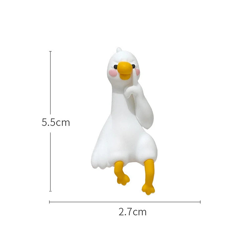 Cute 3D Mini Resin Duck Figurine | Desk & Car Decor Ornament Resin Figurine QXL