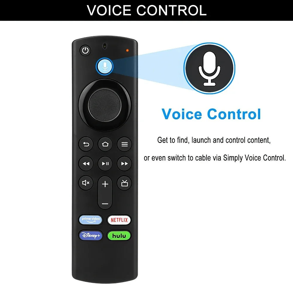 L5B83G Voice Remote for Fire TV Stick Lite & Cube Voice Remote Control QXL