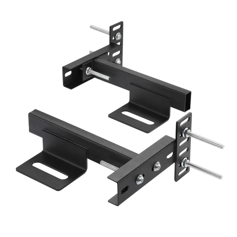 10" Adjustable Headboard Brackets for Metal Bed Frame – Black Headboard Brackets QXL
