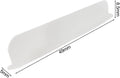 White Silicone Sink Splashback Guard & Countertop Protector Sink Splashback Guard QXL 1PCS