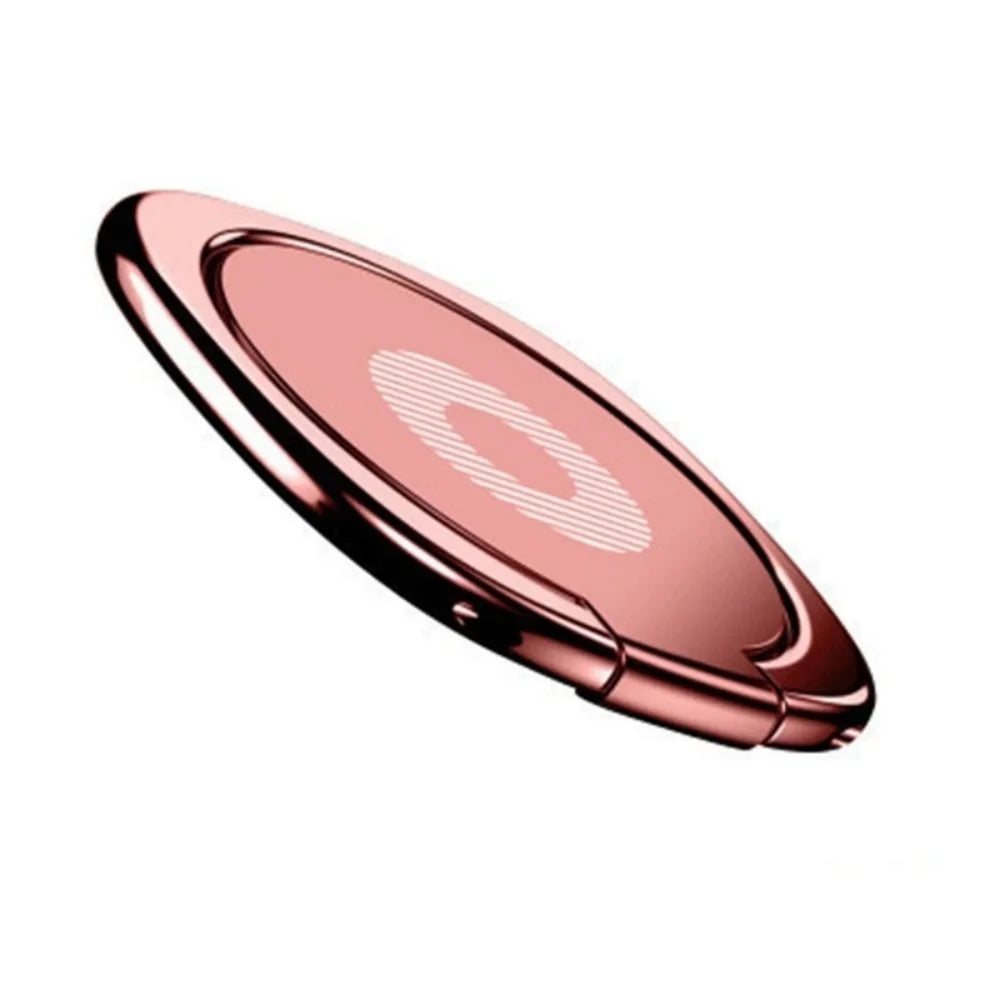 360° Rotating Metal Phone Ring Holder & Finger Grip Stand Phone Ring Holder QXL Rose Gold