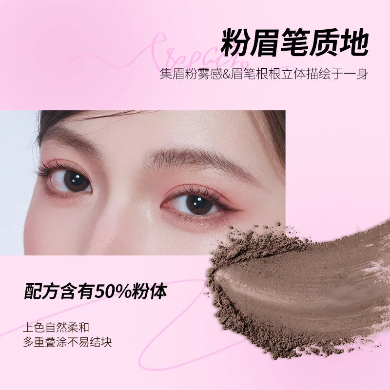 VEECCI Double-Ended Waterproof Eyebrow Pencil | Long-Lasting Eyebrow Pencil QXL