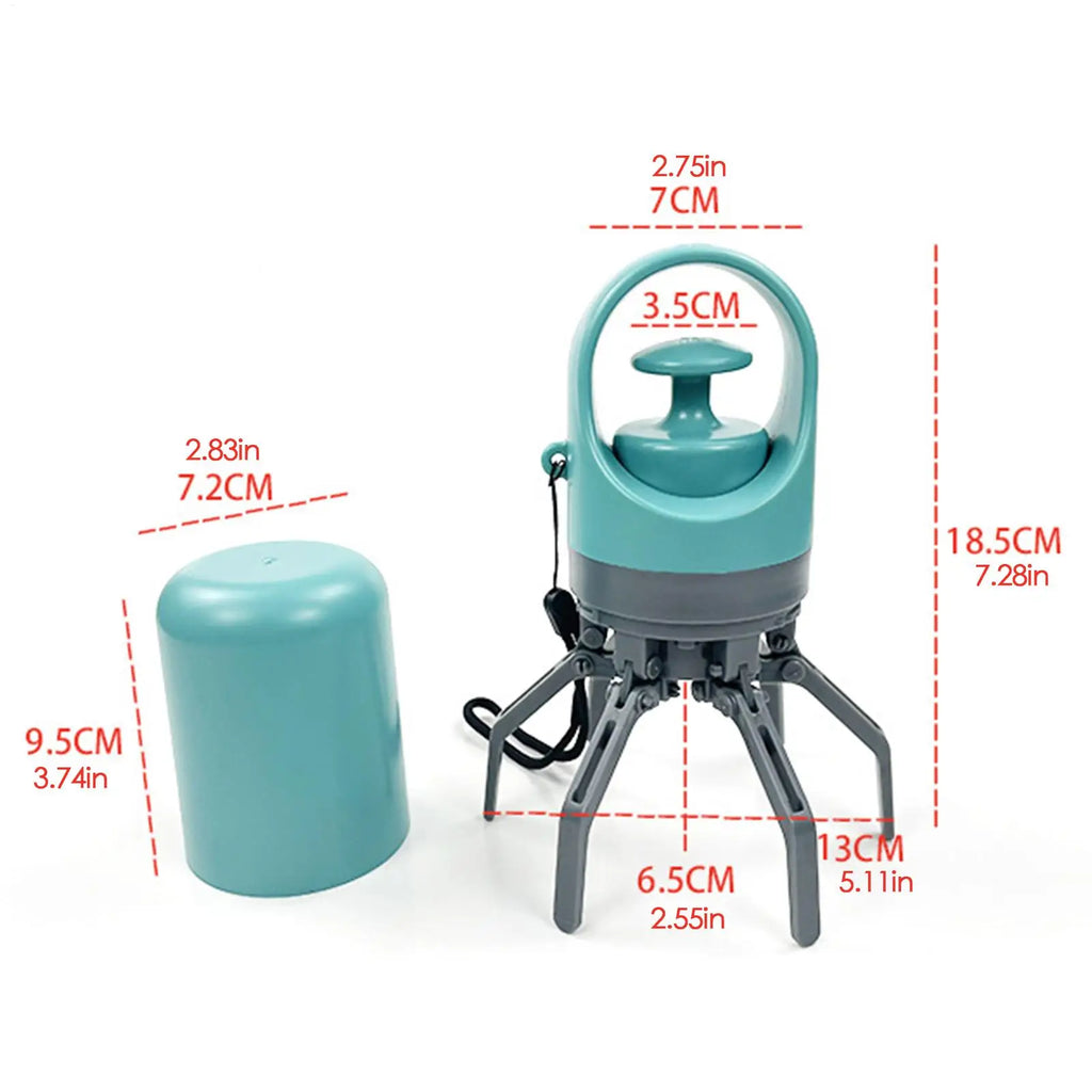 Dog Pooper Scooper with Built-In Bag Dispenser | 15 Bags Dog Waste Scooper QXL