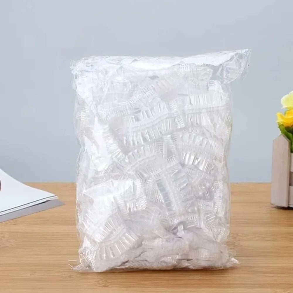 100-Pack Disposable Waterproof Ear Covers for Hair Dyeing Disposable Ear Covers QXL