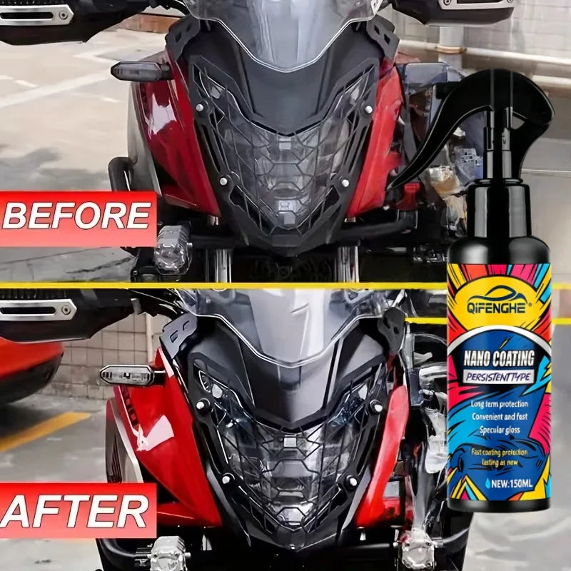 Nano Ceramic Coating Spray | Mirror Gloss Car Paint Protection Ceramic Coating Spray QXL