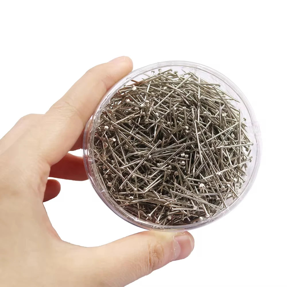 900/1000-Pack Stainless Steel Dressmaker Pins | Sewing DIY Dressmaker Sewing Pins QXL
