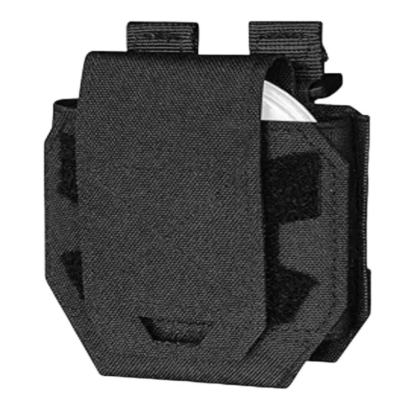 Tactical Handcuff Pouch | Universal Belt & MOLLE Holster Tactical Handcuff Pouch QXL black color